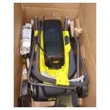 RYOBI 40V 18" Push Lawn Mower, Includes Battery