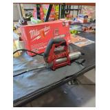 Milwaukee M12 cordless grease gun