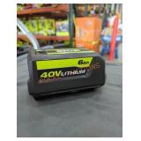 Ryobi 40v 6 ah battery
