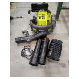RYOBI 2 Cycle 38cc Gas Backpack Blower