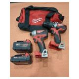 Milwaukee M18 2 Tool Combo Kit Missing Charger