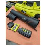 RYOBI 40v Cordless Jet Fan Blower Kit