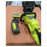 RYOBI 40v 14" Cordless Chainsaw Kit