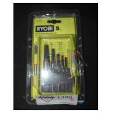 Ryobi 5pc Spiral Screw Extractor Set