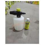 Ryobi ezclean power cleaner foam blaster