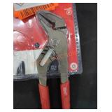 10" comfort grip straight jaw pliers