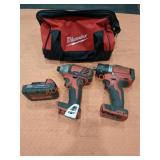 Milwaukee M18 Compact 2 Tool Combo Kit