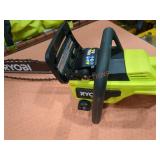 RYOBI 40v-14" Chainsaw w/ Battery & Charger