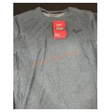 Milwaukee free flex t-shirt, blue, size L