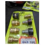 Ryobi 7 PC pressure washer quick connect kit