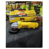 DeWalt 4-1/2" paddle switch small angle grinder
