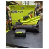 Ryobi 40v 550 cfm blower and 4 ah battery