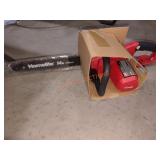 Homelite Corded 14" Chainsaw: Sold as is where