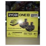 Ryobi 18V 4Ah Battery/Charger Combo