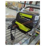 Ryobi 40v 6 ah battery and charger