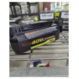 Ryobi 40v 4 ah battery and charger