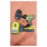 Ryobi 18v 1/4 Impact Driver Kit