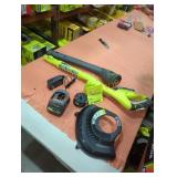 Ryobi 10" 18v cordless string trimmer/edger kit