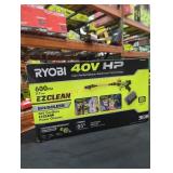 Ryobi 40V 600psi 0.7gpm Power Cleaner