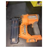 RIDGID 18v 2 1/8" Brad Nailer, Tool Only