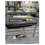 Ryobi 40v 2 ah battery