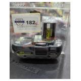 Ryobi 18v 2 ah battery
