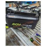 Ryobi 40v 6 ah battery and charger