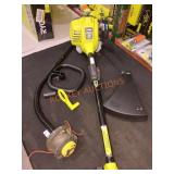 RYOBI 2 Cycle 17" Gas Curved Shaft String Trimmer