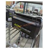 Ryobi 40v 6 ah battery and charger