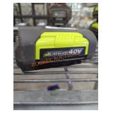 Ryobi 40v  battery