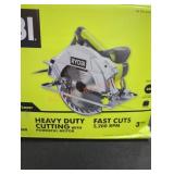 Ryobi 7-1/4" circular saw w/ laser, corded