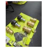 Ryobi 6 PC pressure washer quick connect kit