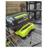 Ryobi 40v 6 ah battery and charger