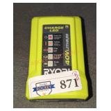 Ryobi 40V Charger