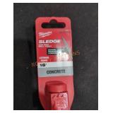 Milwaukee SDS bull point 16" Sold as is where is.