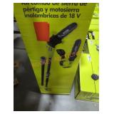 Ryobi 18v cordless pole saw and chainsaw combo kit
