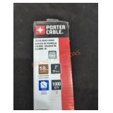 Porter Cable 18 gauge Brad nails