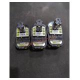 Ryobi 18v batteries kit