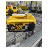 DeWalt 20v 5 ah battery