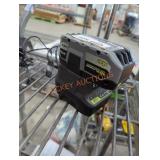 Ryobi 18v 4 ah battery and charger