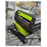 Ryobi 40v 6 ah battery and charger