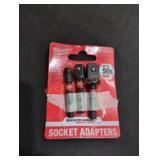 Milwaukee 2" 3 pc. Impact socket adapter set