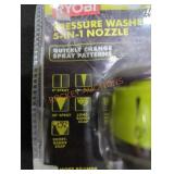 Ryobi pressure washer 5 in 1 nozzle