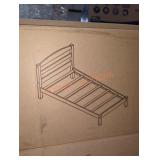 White Wood Twin Bed Frame