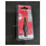 Milwaukee jam-free step drill bit