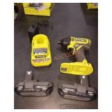 RYOBI 18v 1/4" Impact Driver Kit