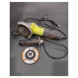 RYOBI 4-1/2" Barrel Grip Angle Grinder Corded