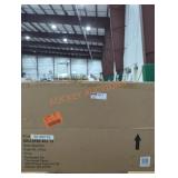 2 Piece Outdoor Lounge Chair Cushion, Chili Red