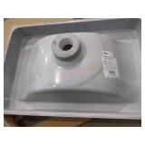 American Woodmark Solid White Sink