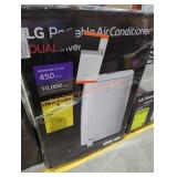 LG portable air conditioner 10,000 btu dual